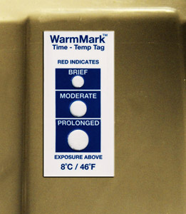 Одноразовый индикатор повышения температуры Воммарк